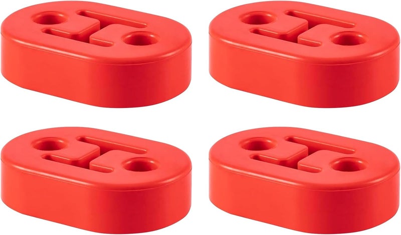 BFXM Exhaust Rubber Hanger, rubber muffler hangers. Rubber Insulator Bushing Mount, rubber exhaust mounts with 2 Holes 0.47 Inch, Universal Fit - Image 1